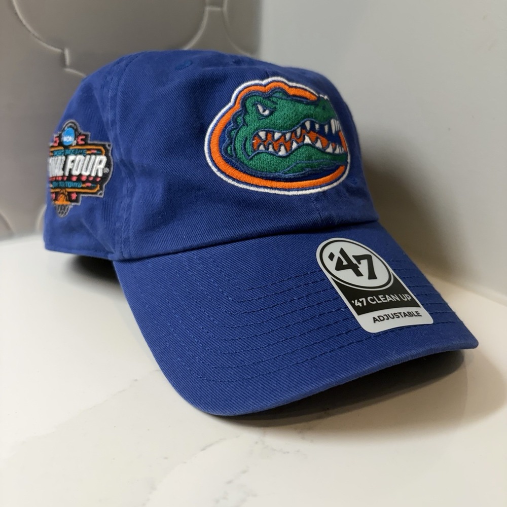 Florida Gators '47 Brand Blue 2025 NCAA March Madness Clean Up Adjustable Hat